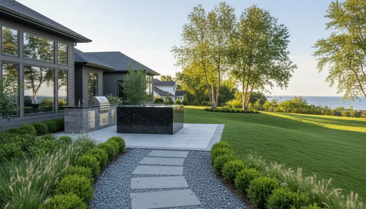 Landscaping crew serving Cleveland, OH, providing professional yard maintenance and outdoor care