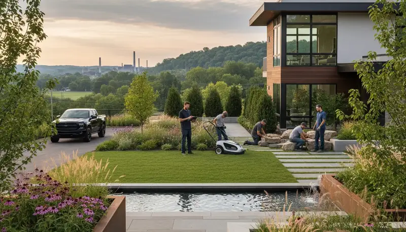 Landscaping service in Cleveland, OH for residential and commercial properties